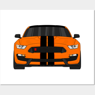 GT350R TWISTER ORANGE Posters and Art
